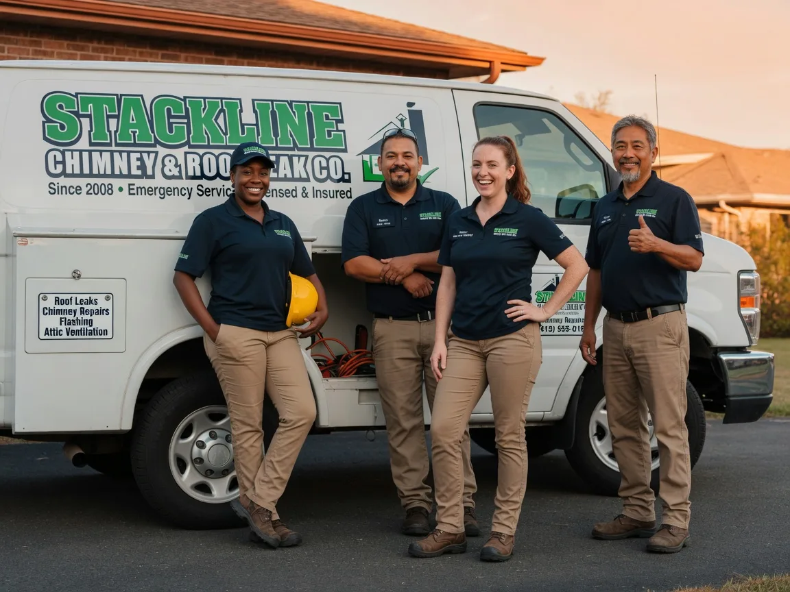 Chimney flashing repair company in Dawson, ND